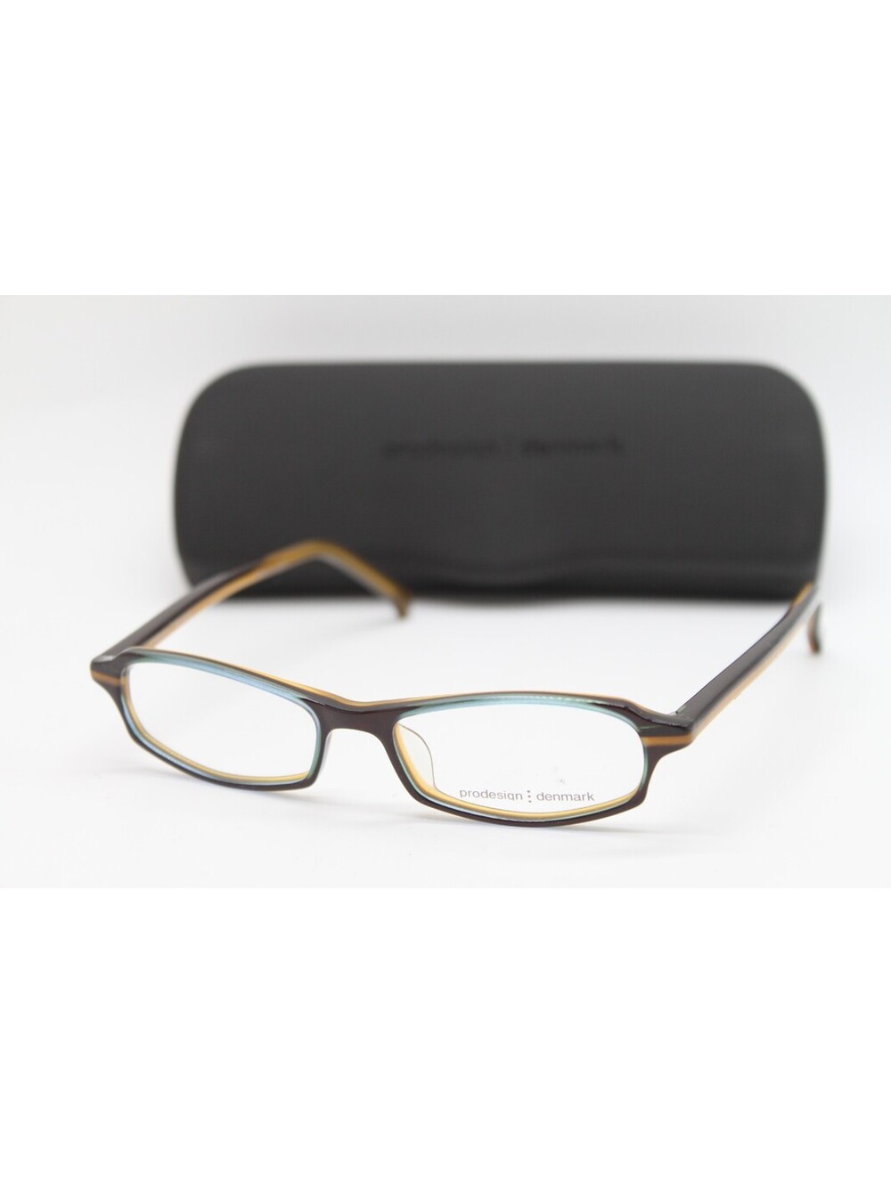 NEW PRODESIGN DENMARK 4618 C. 9022 BROWN BLUE AUTHENTIC EYEGLASSES W/CASE 48-15